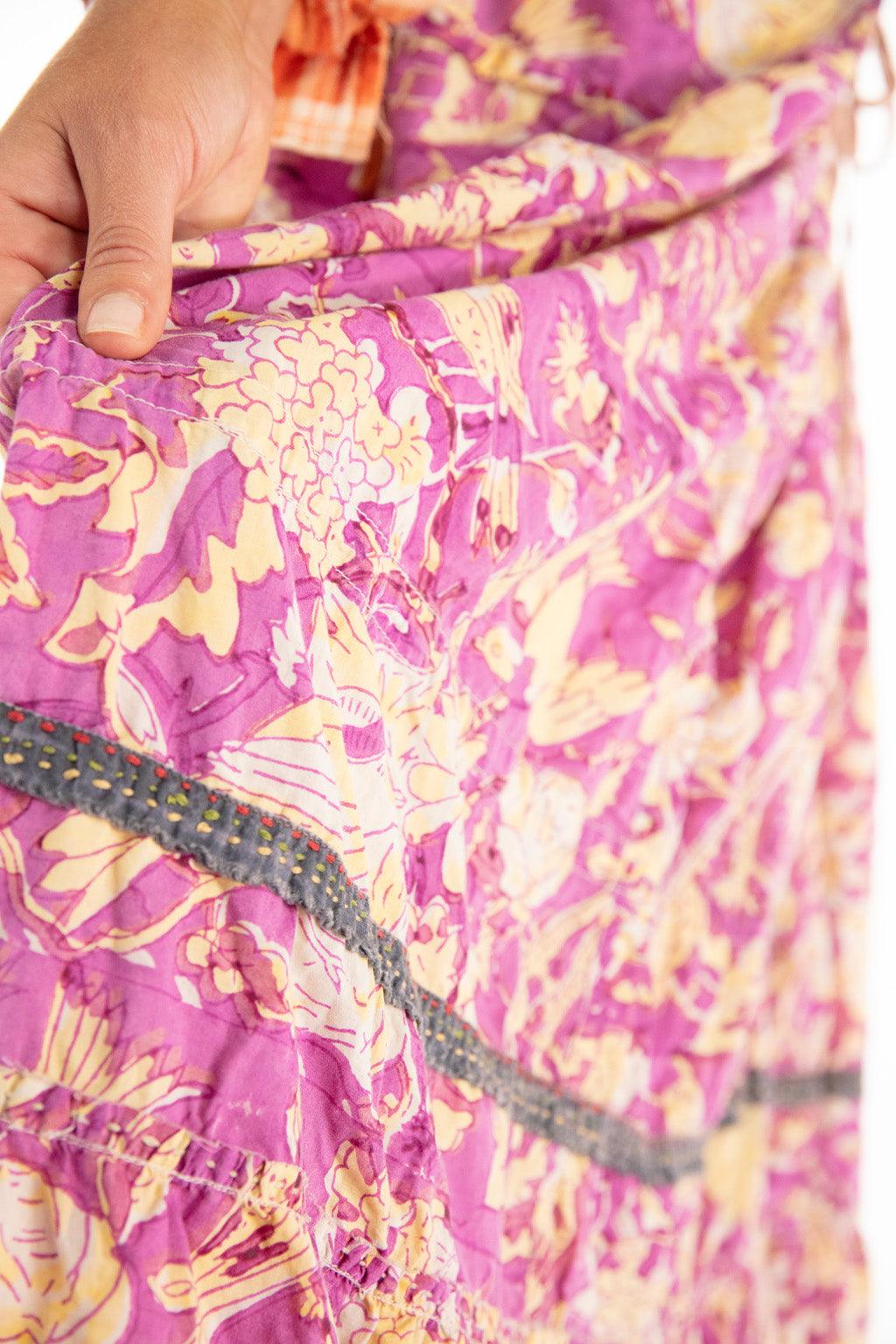 Printed pleated skirt - Woman | Mango Nepal